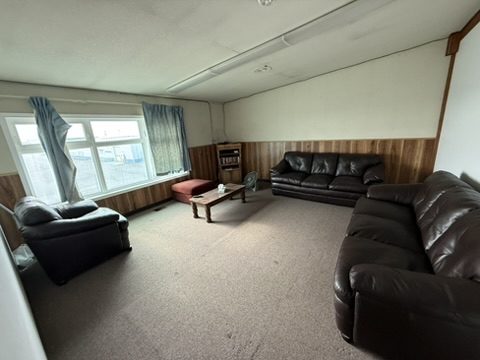 Crew common room with additional seating